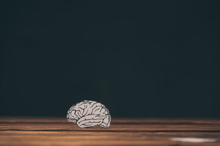 paper with brain shape